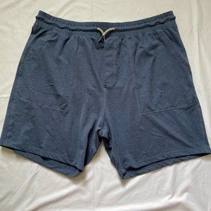 Marine Layer Men's Like-New Weekend Sport Short, Soft Stretch, Blue, Size: XL